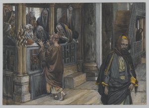Judasz idzie na poszukiwanie Żydów, ilustracja z Życia Pana naszego Jezusa Chrystusa, 1886-94 (wc nad grafitem na papierze) autorstwa James Jacques Joseph Tissot