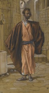 Judasz Iskariota, ilustracja z Życia Pana naszego Jezusa Chrystusa, 1886-94 (wc nad grafitem na papierze) autorstwa James Jacques Joseph Tissot