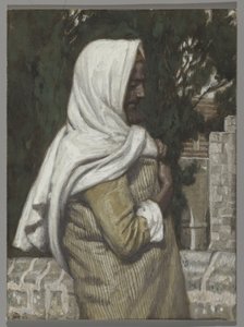 Łazarz, ilustracja do Życia Chrystusa, ok. 1886-94 (toaleta i gwasz na tekturze) autorstwa James Jacques Joseph Tissot