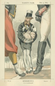 Leopold II, król Belgów autorstwa James Jacques Joseph Tissot