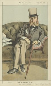 Pan George John Whyte-Melville autorstwa James Jacques Joseph Tissot