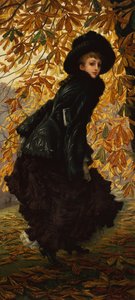 październik autorstwa James Jacques Joseph Tissot
