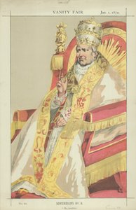 Pius IX autorstwa James Jacques Joseph Tissot