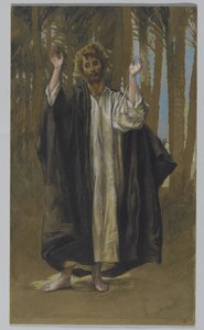Św. Szymon, ilustracja z Życia Pana naszego Jezusa Chrystusa (wc nad grafitem na papierze) autorstwa James Jacques Joseph Tissot