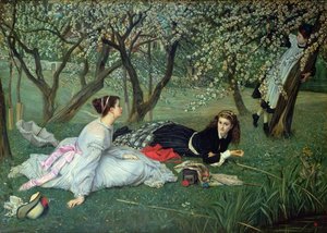 Wiosna autorstwa James Jacques Joseph Tissot