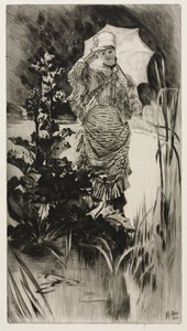 Wiosenny poranek 1875. autorstwa James Jacques Joseph Tissot