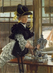Herbata, 1872. autorstwa James Jacques Joseph Tissot