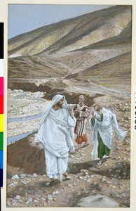Powołanie św. Andrzeja i św. Jana, ilustracja do Życia Chrystusa, ok. 1886-94 (wc i gwasz na tekturze) autorstwa James Jacques Joseph Tissot