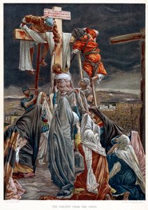 Zdjęcie z krzyża, ok. 1890 r. autorstwa James Jacques Joseph Tissot