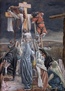 Zdjęcie z krzyża, ilustracja do Życia Chrystusa, ok. 1884-96 (toaleta i gwasz na tekturze) autorstwa James Jacques Joseph Tissot