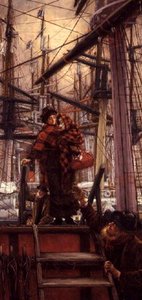Emigranci, czyli pomocna dłoń autorstwa James Jacques Joseph Tissot