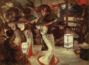 Syn marnotrawny we współczesnym życiu: w obcych klimatach, c.1882 (szkic przygotowawczy) autorstwa James Jacques Joseph Tissot