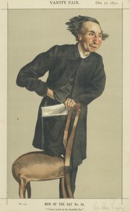 Wielebny Charles Voysey (kolor lito) autorstwa James Jacques Joseph Tissot