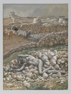 Syn winnicy, ilustracja z „Życia Pana naszego Jezusa Chrystusa” (akwarela na graficie na papierze) autorstwa James Jacques Joseph Tissot