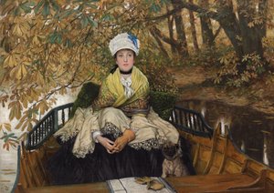 Czekanie autorstwa James Jacques Joseph Tissot
