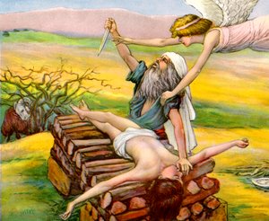 Ofiara Abrahama Izaaka - - Biblia