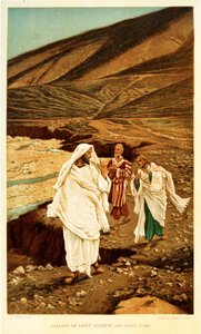 Powołanie św. Andrzeja i św. Jana - St John - Biblia autorstwa James Jacques Joseph after Tissot
