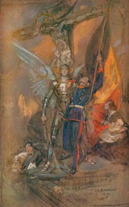 Św. Michał z Belgii, 1914, 1914 autorstwa James Jebusa Shannon