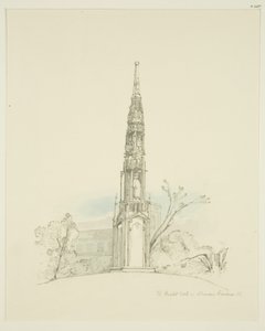 Bristol High Cross w Stourhead Gardens autorstwa James Johnson