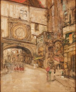 A Street Corner, Paryż (media mieszane)