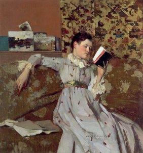 Caterina czytająca książkę, ok. 1888 r.