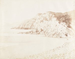 Caswell Bay z Proldie Point, 1853-56.