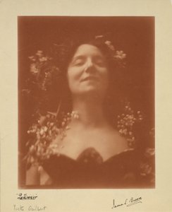 „Pragnienie”: portret Yvette Guilbert, 1896 autorstwa James L. Breese