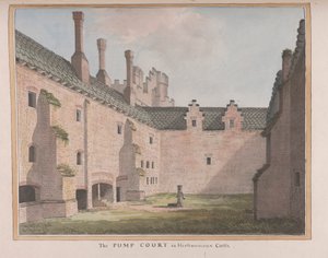 Zamek Herstmonceux, East Sussex: Pump Court