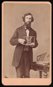 Portret Samuela Edwarda Warrena 1831-1909, przed 1877. autorstwa James M Capper