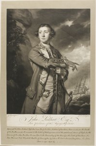 Portret Johna Lockharta, Esquire autorstwa James MacArdell