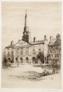 Stary Dom Miejski, Dundee autorstwa James Mackie Smith