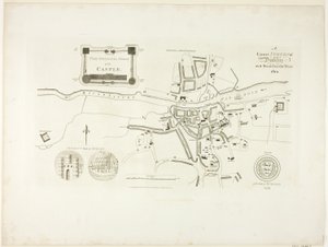 Prawidłowe badanie Dublina, tak jak miało to miejsce w roku 1610 autorstwa James Malton