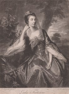 Pani Fortescue autorstwa James McArdell