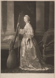 Lady Mary Koks autorstwa James McArdell