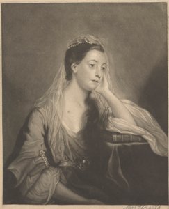 Pani Hannah Horneck autorstwa James McArdell