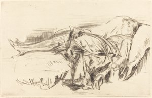 Dziecko na kanapie, nr 2 autorstwa James Abbott McNeill Whistler