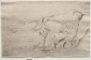 Dziecko na kanapie, nr 2 autorstwa James McNeill Whistler