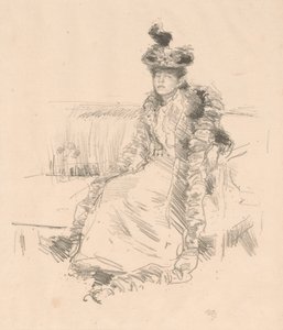 Siedząca Pani autorstwa James Abbott McNeill Whistler
