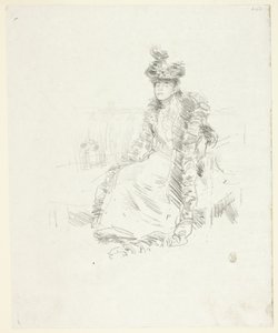 Siedząca Pani autorstwa James Abbott McNeill Whistler