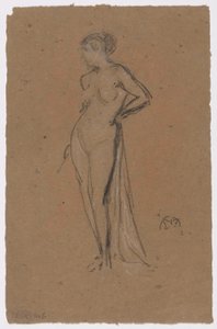 Naga postać autorstwa James McNeill Whistler
