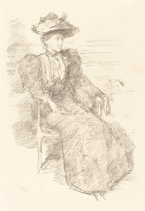 Portret: Mildred Howells autorstwa James Abbott McNeill Whistler