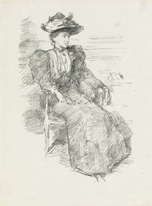 Portret: Mildred Howells autorstwa James Abbott McNeill Whistler
