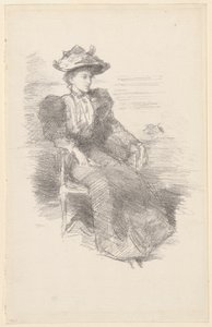 Portret: Mildred Howells autorstwa James Abbott McNeill Whistler