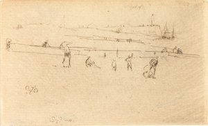 Szkic w Dieppe autorstwa James Abbott McNeill Whistler