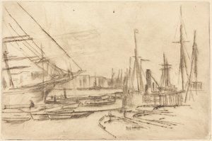 Szkic z Billingsgate autorstwa James McNeill Whistler
