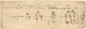 Szkic na nabrzeżu autorstwa James Abbott McNeill Whistler
