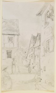 Scena uliczna autorstwa James Abbott McNeill Whistler