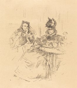 Popołudniowa herbata autorstwa James Abbott McNeill Whistler