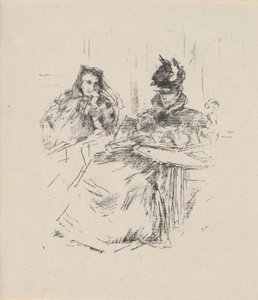 Popołudniowa herbata autorstwa James Abbott McNeill Whistler