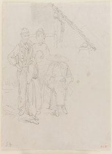 Artysta szkicujący autorstwa James Abbott McNeill Whistler